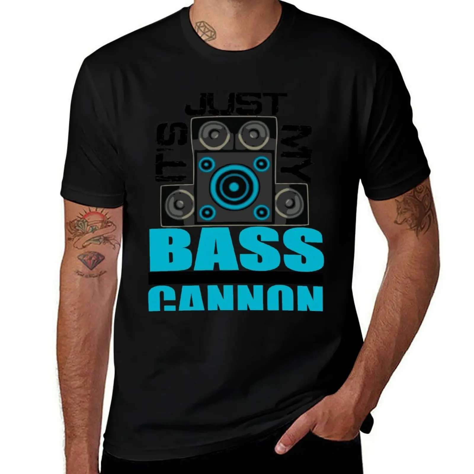 

DJ Pon-3: Bass Cannon T-Shirt boys whites T-shirts oversize street wear mens graphic t-shirts pack