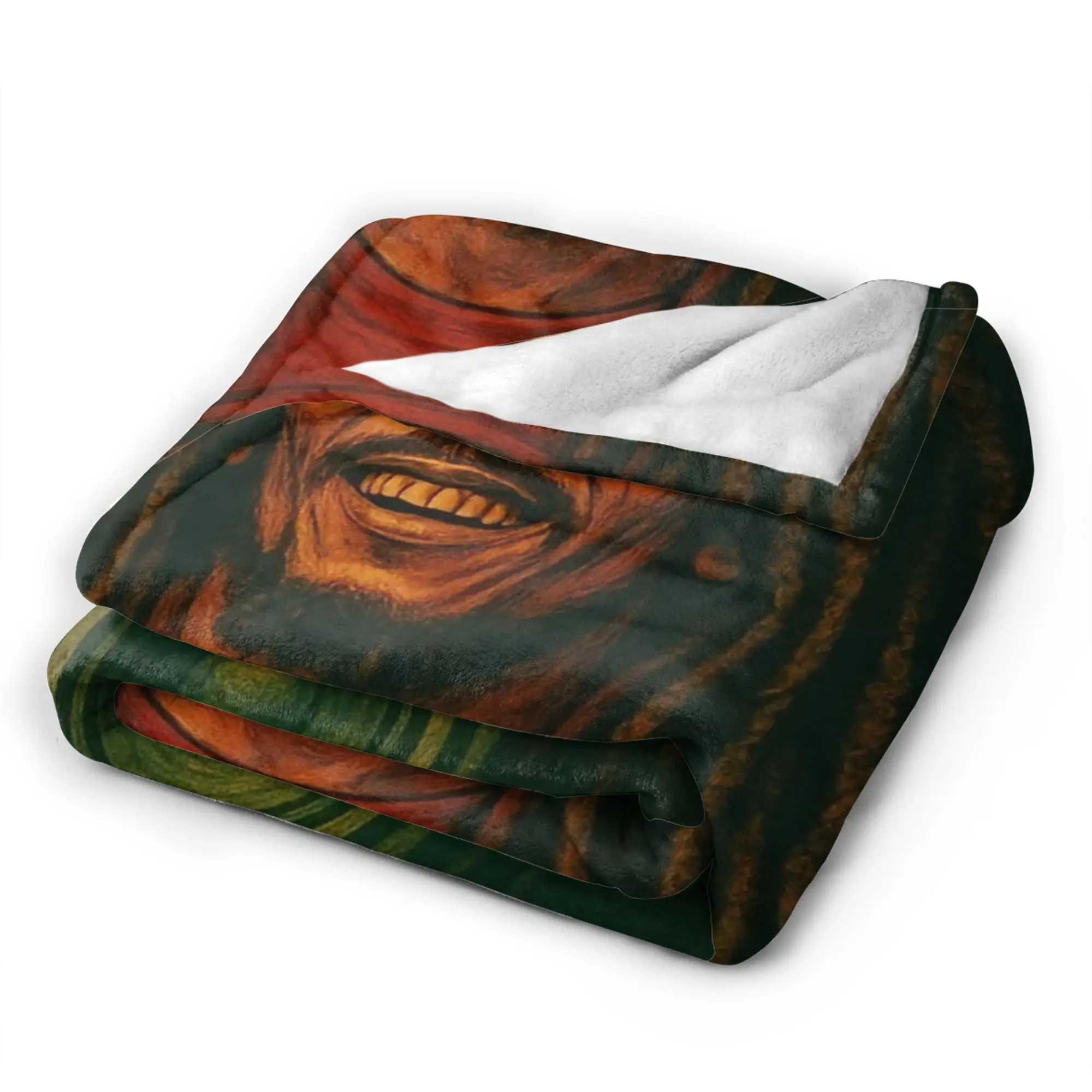B-Bobs M-MarleyS One Love Super Soft Blanket  Students Plush Throw Blanket Funny Home Decor Flannel Bedspread Sofa Bed Cover