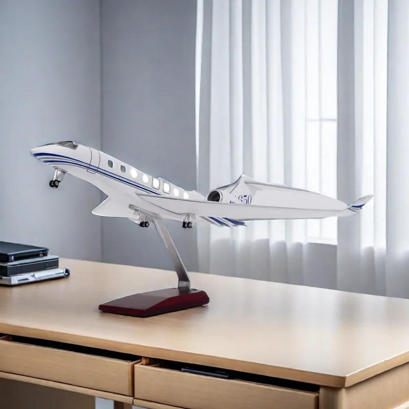 

47CM Gulfstream G650ER G650 G-650 Model Airlines Resin Aircraft Plane Collectible Toy