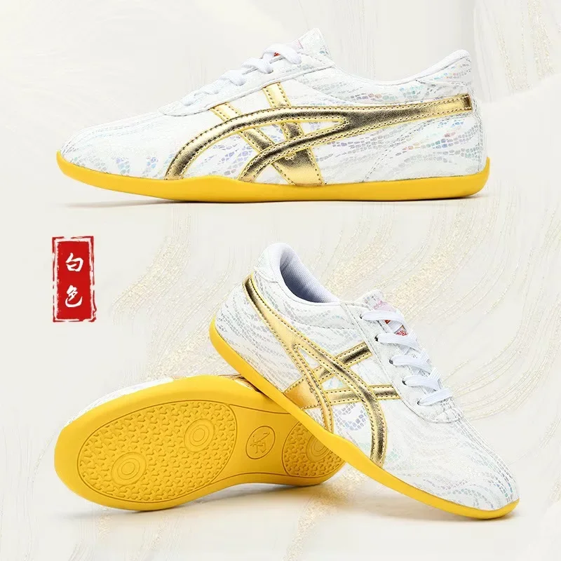 2024  Martial Arts Shoes Men Women KungFu Brand Designer Taekwondo Wushu Taichi for Unisex Comfortable Flats Gym Shoes