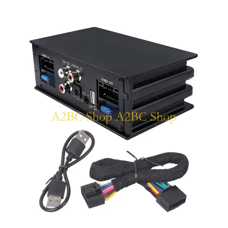 A2BC Processor Car Amplifier AUX Optical Coaxial Input Amplifier