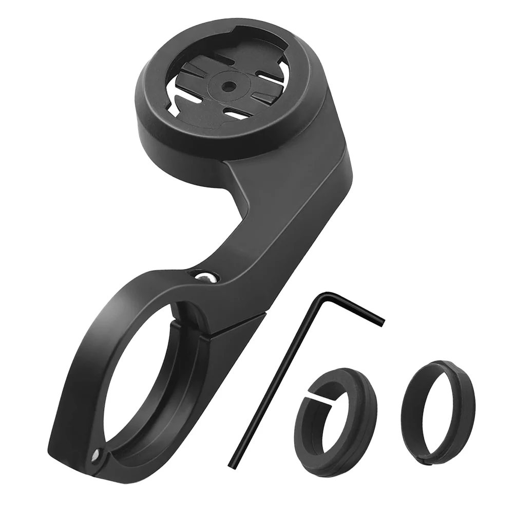 CooSpo Bicycle Computer Mount For Garmin Edge, IGPSPORT Cycling GPS Mount, Black, Securely Locks Bike Computer