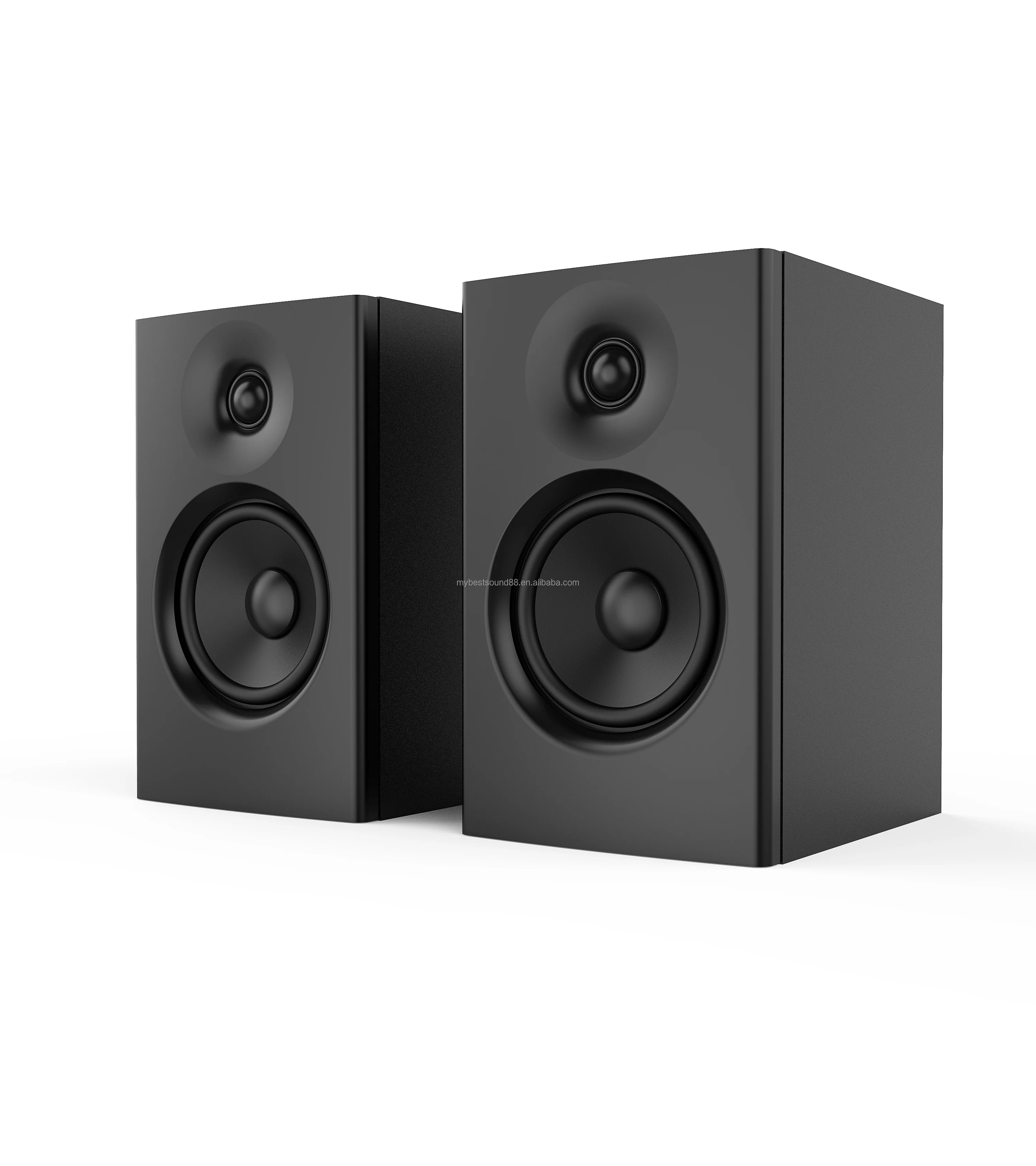 

Powered Studio Playback Monitors and Bookshelf Speakers-Premium 100W Stereo Speakers for Music, Gaming, Home Theater Systems