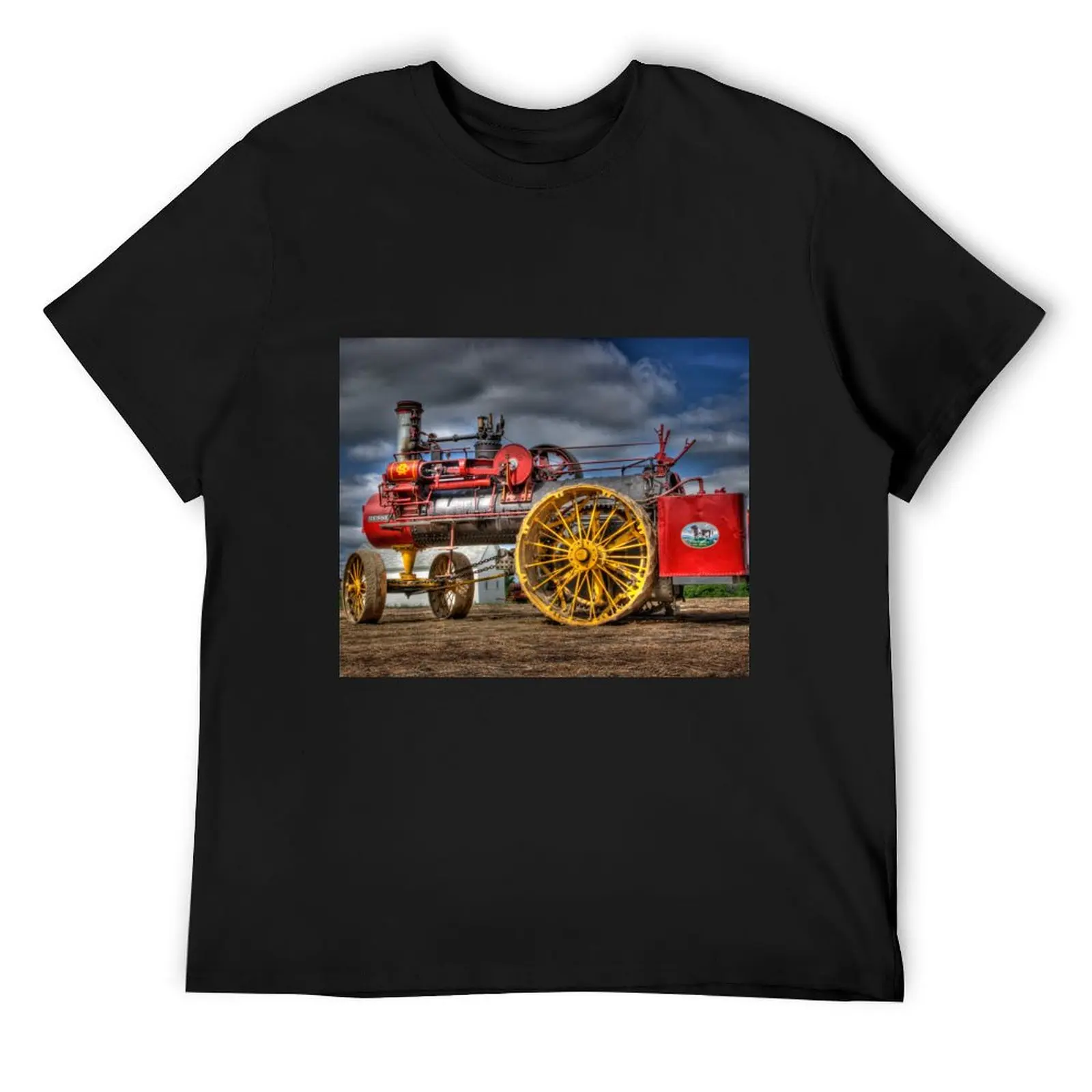 Artistic Russell Steam Traction Engine T-Shirt summer clothes quick drying mens graphic t-shirts pack