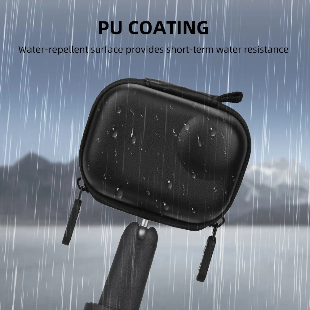 Torba do przechowywania Flymile dla Insta360 Go Ultra, etui z karabińczykiem, odporna na zarysowania torba na akcesoria do kamery z PU