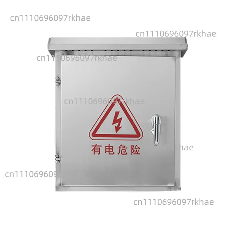 304 Stainless Steel Outdoor Rainproof Electrical Distribution Box Power Control Enclosure