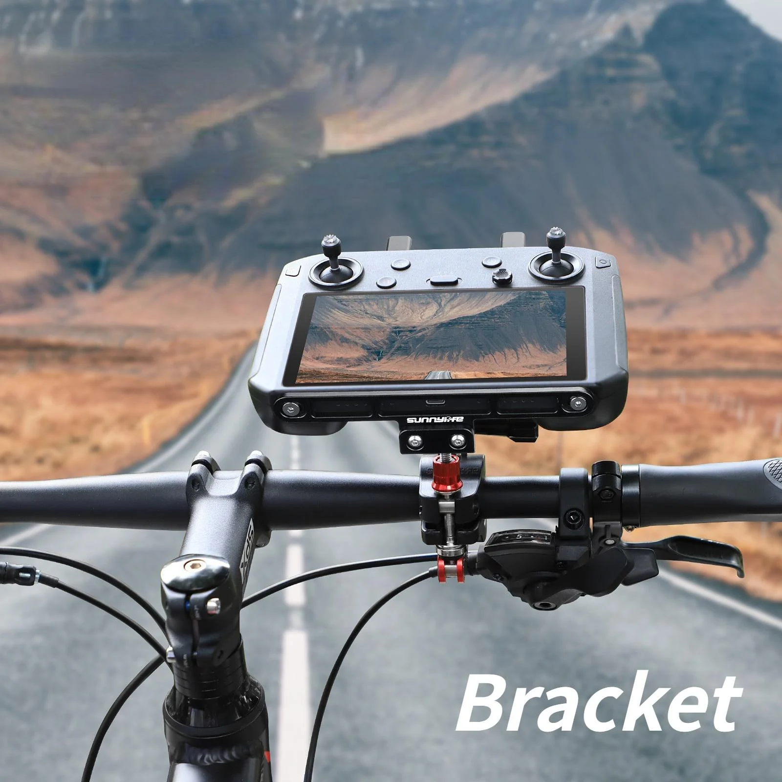 Fit for RC PRO Riding Bracket Outdoor Sports Camera Mount Holder Bicycle Clip Bracket DJI with Screen RC Riding Suit