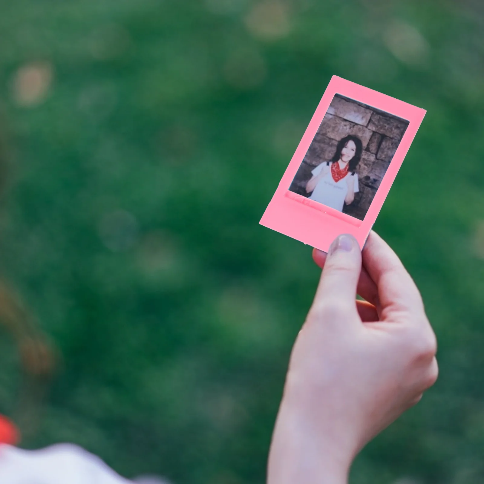 

25Pcs Photo Frame High Durability Simple Desktop Picture Holder Compatible for Mini Instant Photos Decorative Plastic