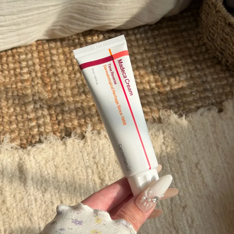 Madeca Asiatica Skin Firming Cream 50ml - Anti-Aging Moisturizing Lifting Cream for Dry Mature Skin Fast Absorbing Non-Greasy