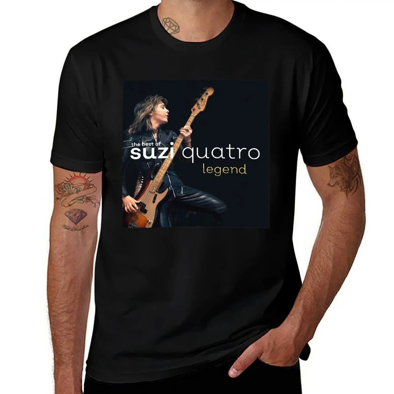 

suzi quatro legend T-Shirt t shirt man plain man t shirts for men T-Shirt