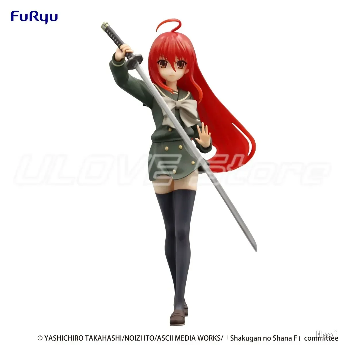 In Stock Original FuRyu Trio-Try-iT Figure The Burning Eyes Shana Shana Animation Figure Model Collection Gift Ornaments