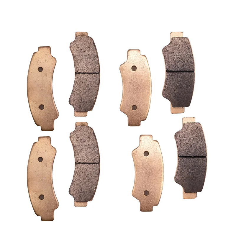 8PCS Front And Rear Brake Pads For Cfmoto Cforce Uforce Zforce 800 850 900 1000 ATV UTV Offroad Parts 7020-0810A0