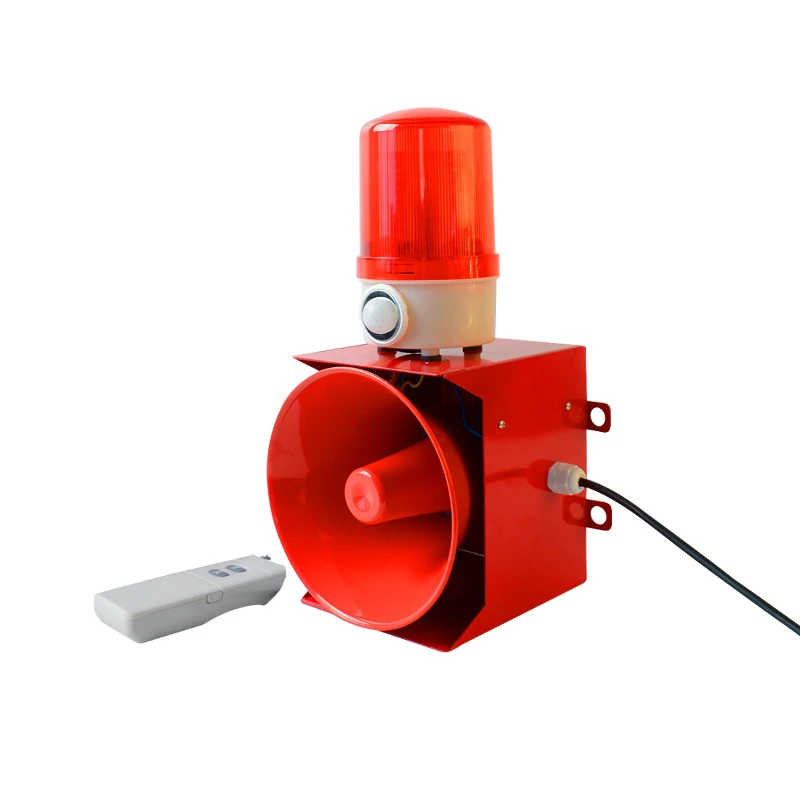 

STSG-10Y Fire Alarm Strobe Siren With Flashing Light Audible And Visual Alarm Annunciator For Safety