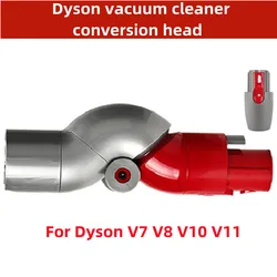 Suitable For Dyson V7 V8 V10 V11 Vacuum Cleaner Suction Head Accessories Bottom Conversion Steering Elbow