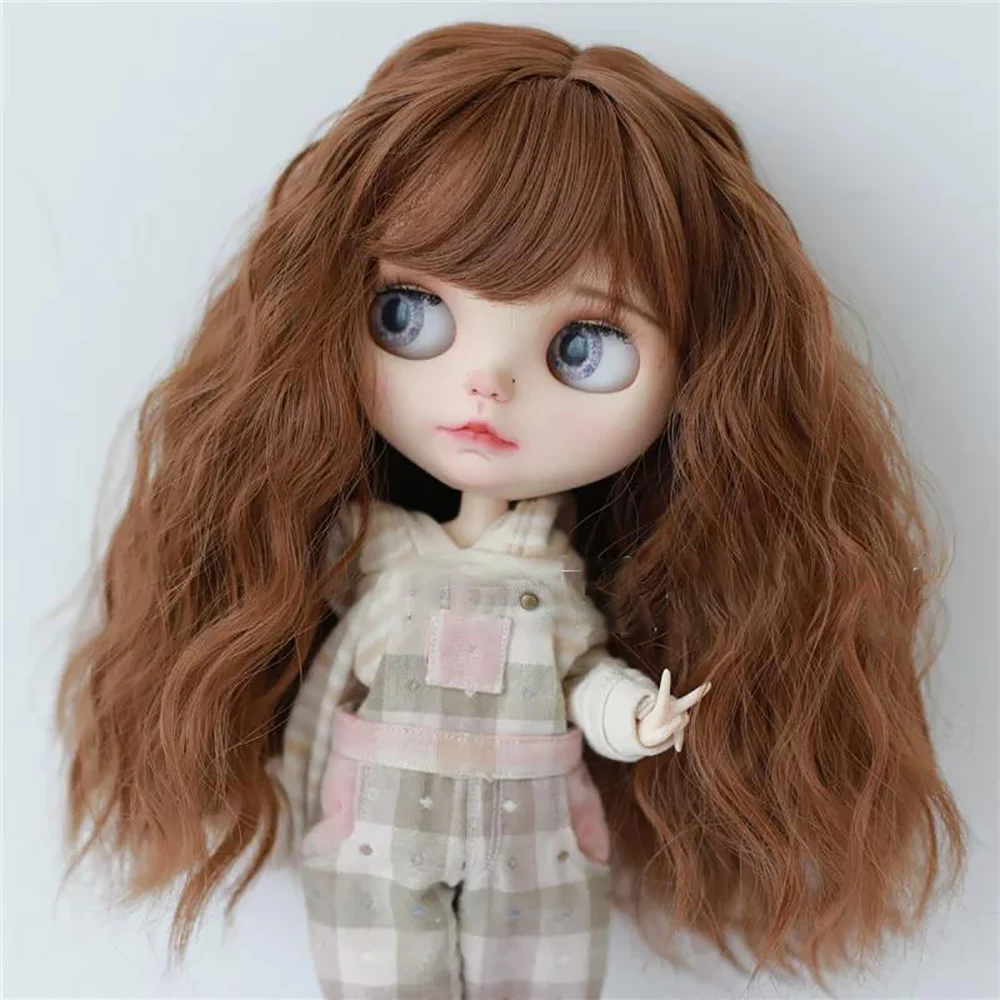 Puppenperücke für Blythe-Puppe, DIY-Puppenzubehör, lange Perücke, Prinzessinnenhaarperücke – Detail 3