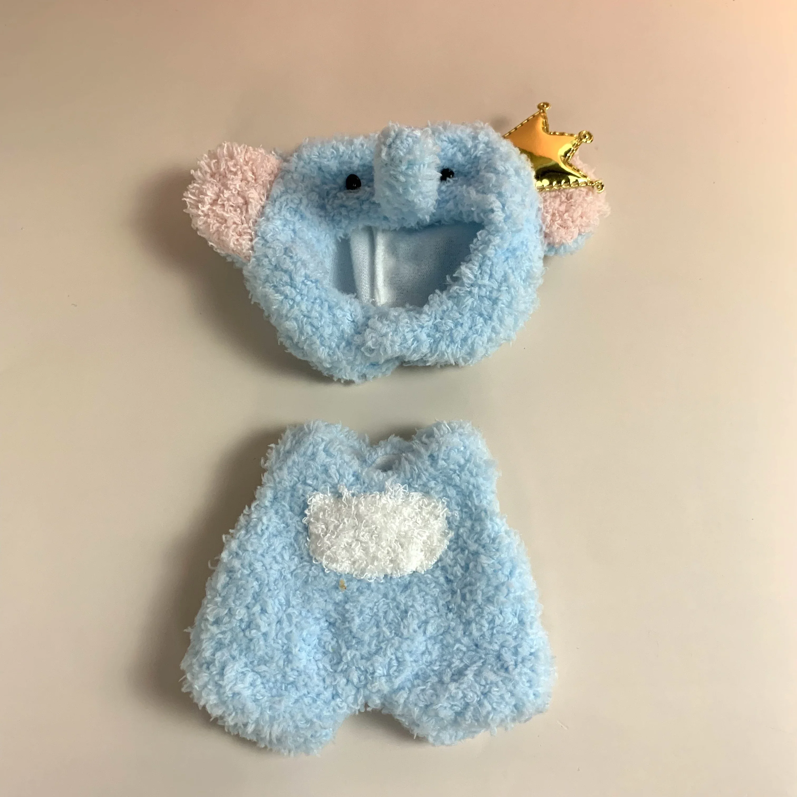 Abiti per Labubu Gen 1 e 2 Abiti Labubu - Set da dinosauro verde e costume da squalo blu