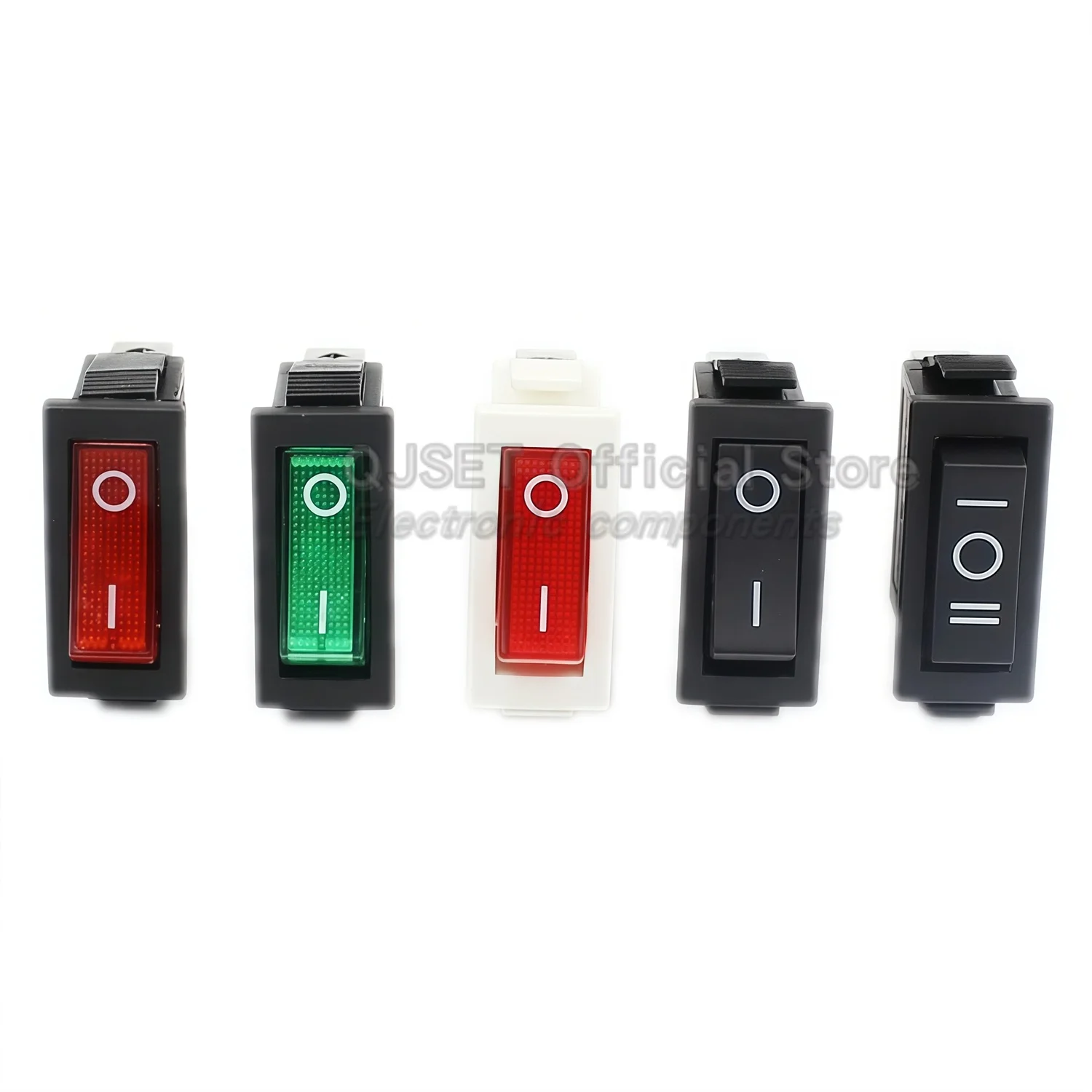 1PCS KCD3 Rocker Switch ON-OFF-ON 2 3 Position 2 3Pins Electrical Equipment With Light Power Switch 15A16A 250V/220V 20A 125V AC