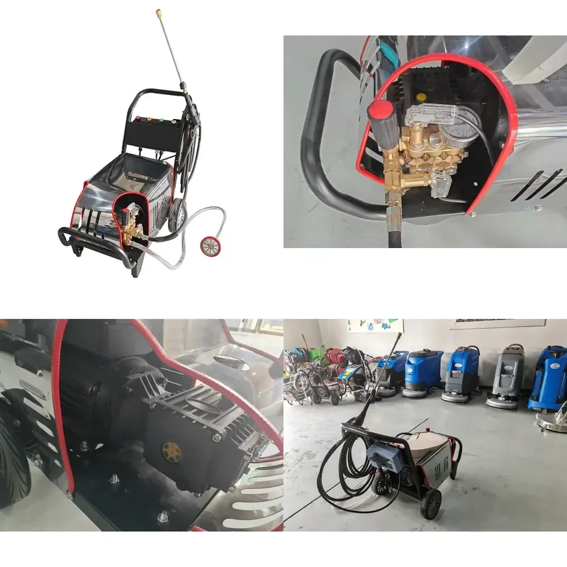 for 7.5Kw Electric Multifunctional High Pressure Water Jet Washer Car Wash Shop Construction Breeding Retail Use