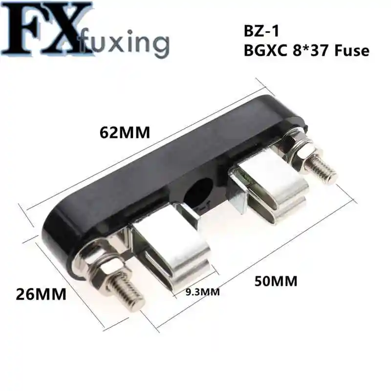 1PCS Bz-1 BaseBZ-1 Plug-in Fuse Base Marine Fuse Holder Marine Knife Safety Tube Suitable For 8 * 37 Knife Type Fuses