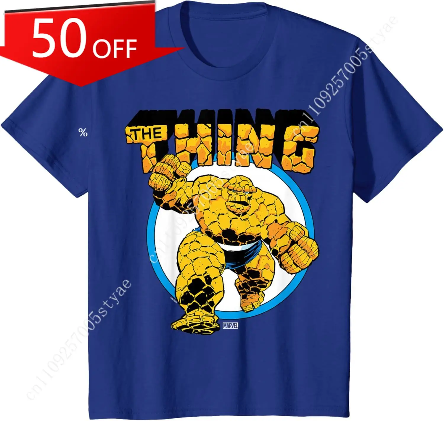 

Marvel Fantastic Four - The Thing Logo T-Shirt
