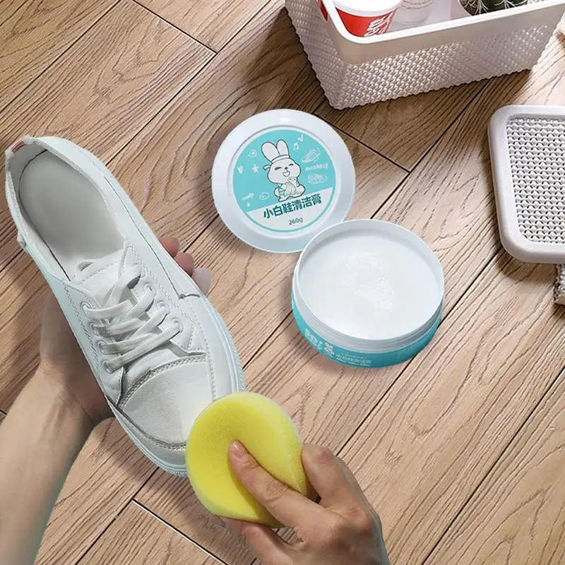 Shoes Cleaning Cream Cleaning Paste Multifunctional White Shoe Stain Removal Powerful Convenient Remove Stains Shoe Cream For