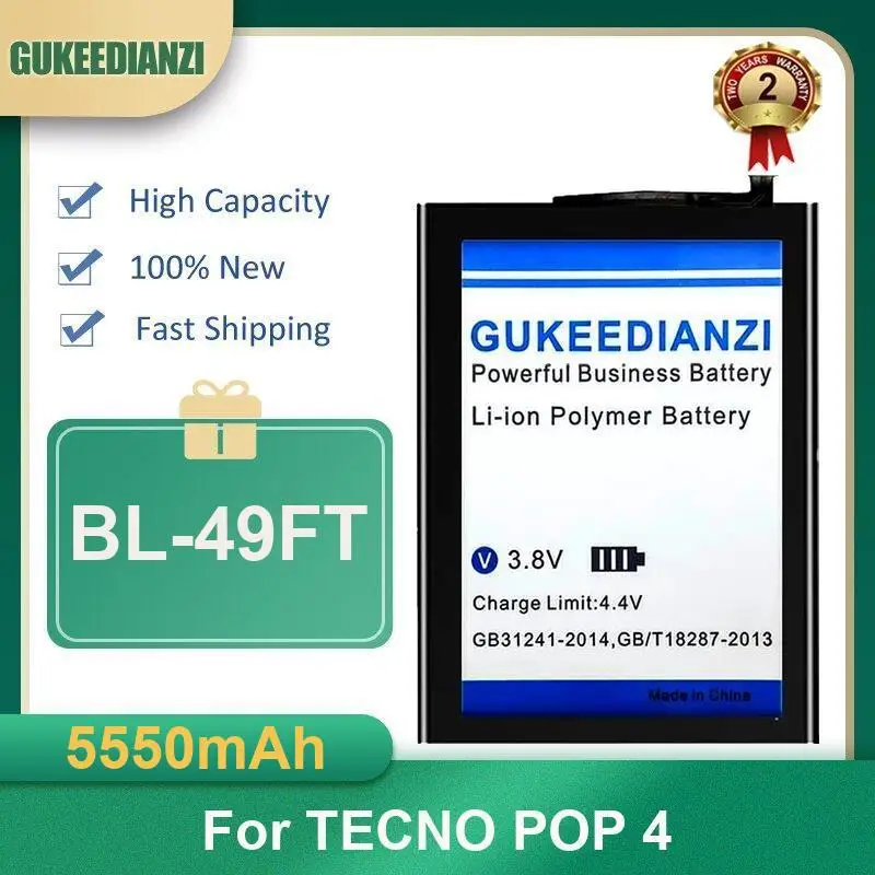 Battery For Tecno Pop 7, BF6, Spark Go 2023, BF7n, 2024, BG6, 3.85V Camon 17 CG6 CG7 Pro CG8 18P CH7 8 6 16 Phantom 9 Phantom9