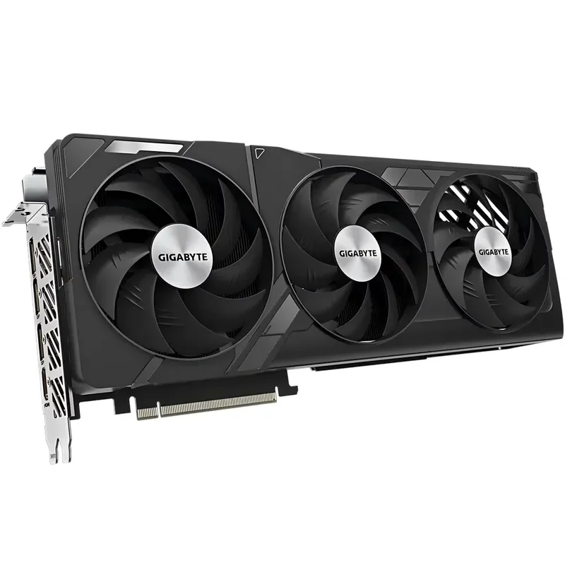 Novatech Global GeForce RTX 4090 24GB GDDR6X Graphics Card Titanium Black Edition with VGA Output for High Performance Gaming