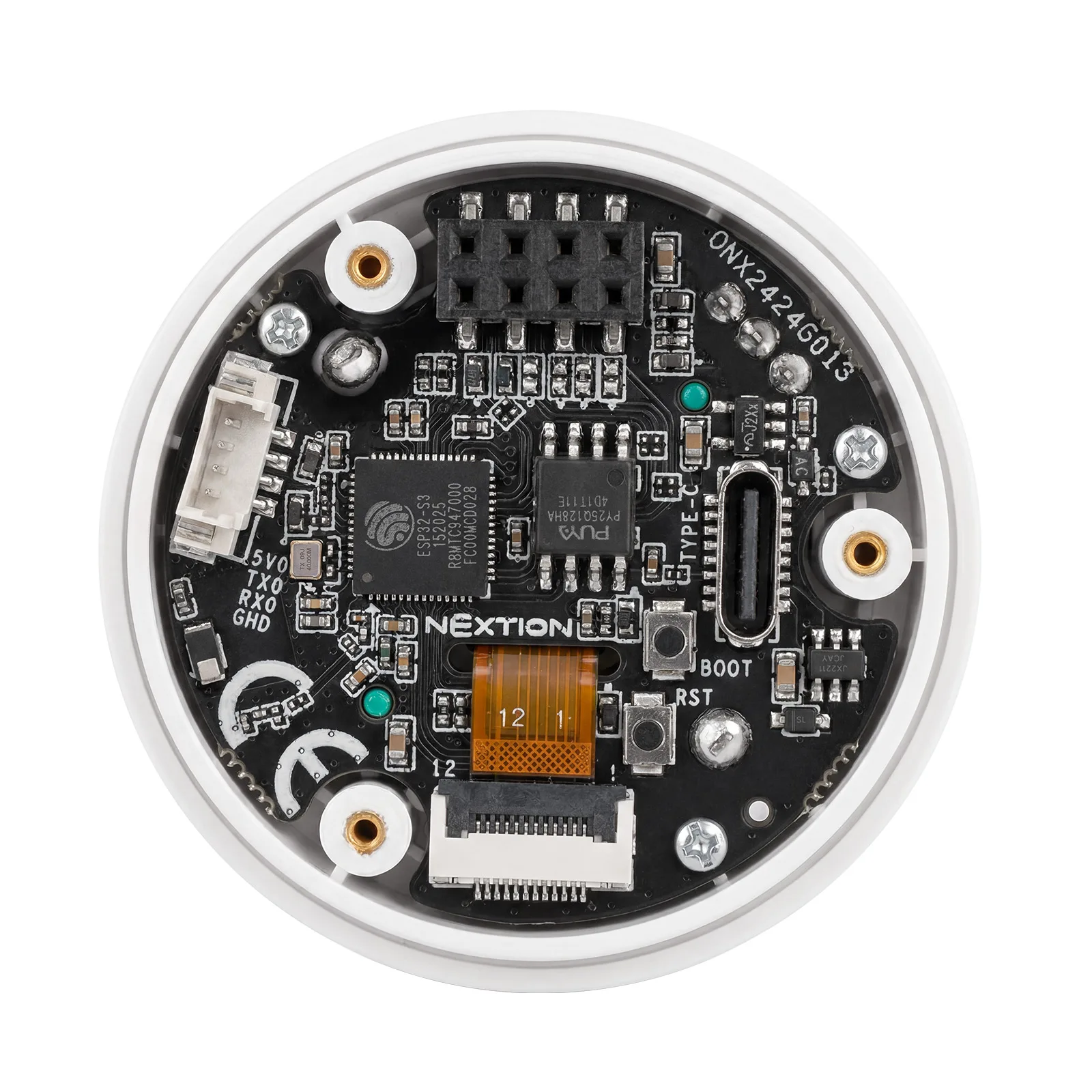 NEXTION 1,28″ Genius Series ESP32-S3 IPS Smart-Knopf-Display LCD Drehdisplay Wi-Fi Bluetooth 5 Unterstützung für ESP-IDF Arduino IDE – Detail 12