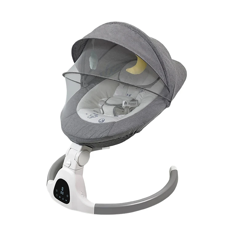 For Modern Baby Rocking Chair Baby Automatic Trampoline and Rocker Rocking Chair Newborn Electric Baby Rocking Chair