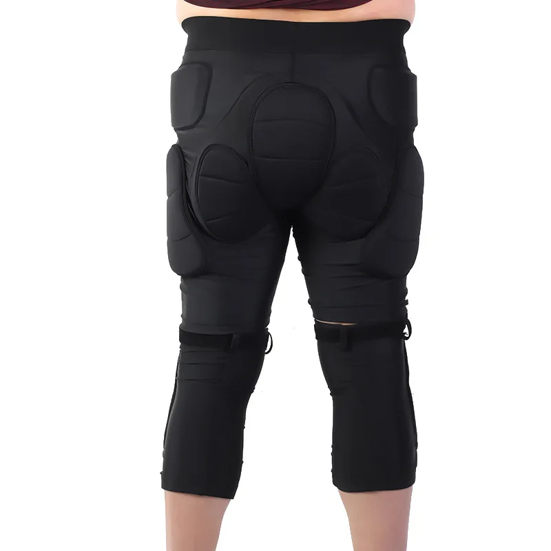 Adult ski hip pants knee pads wear anti-drop hip pads inside, thickened anti-drop skating roller skating hip protection