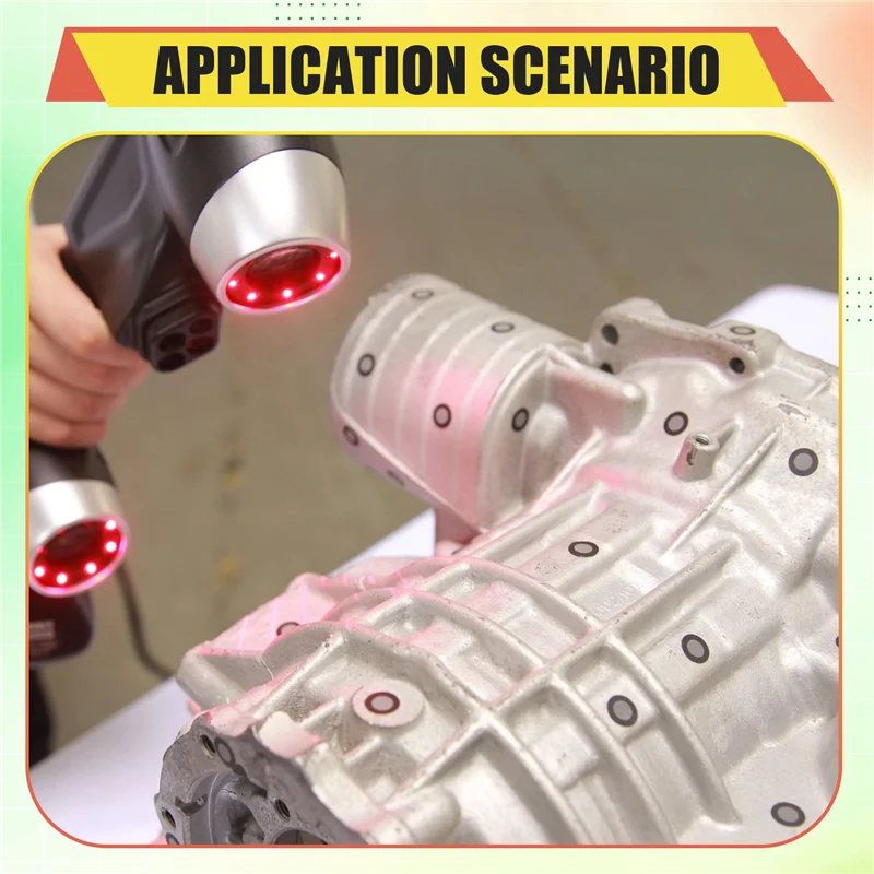 ABRW-1000 Punti di scansione 3D Punti di segnalazione Scanner 3D portatile Riflette il punto target all'interno di 3 esterni 6 mm per parti metalliche