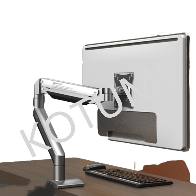 Computer Monitor Bracket Mechanical Arm Desktop Rotating Screen Cantilever Base Non Punching Lifting Desktop Bracket