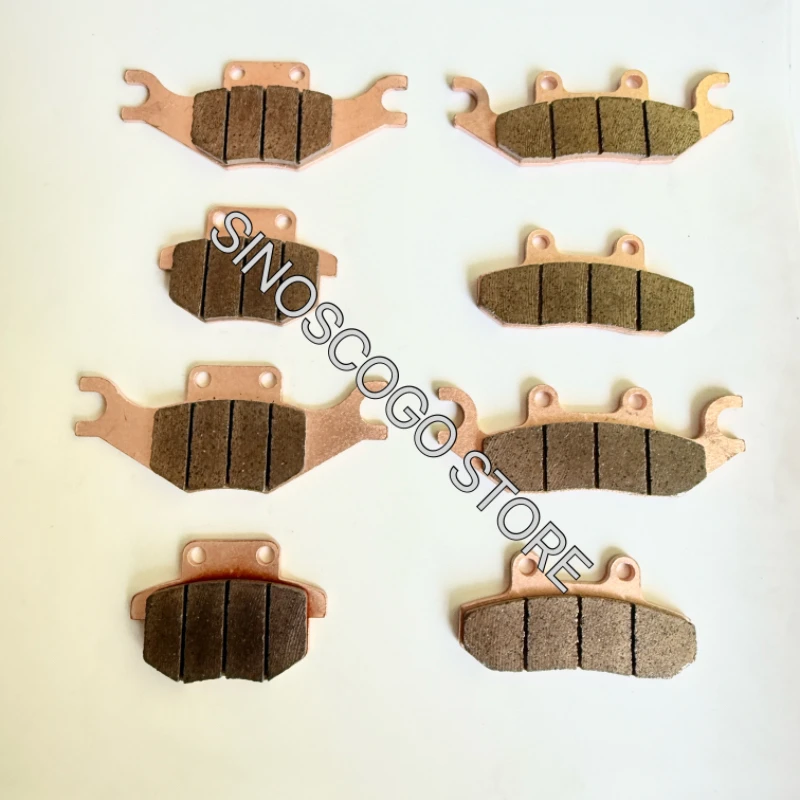 ODES ATV Front Rear Brake Pads Sintered 8PCS For Odes 650 800 900 1000 Pathcross  Troxus Dune UTV Quad 15106010060 15106010080