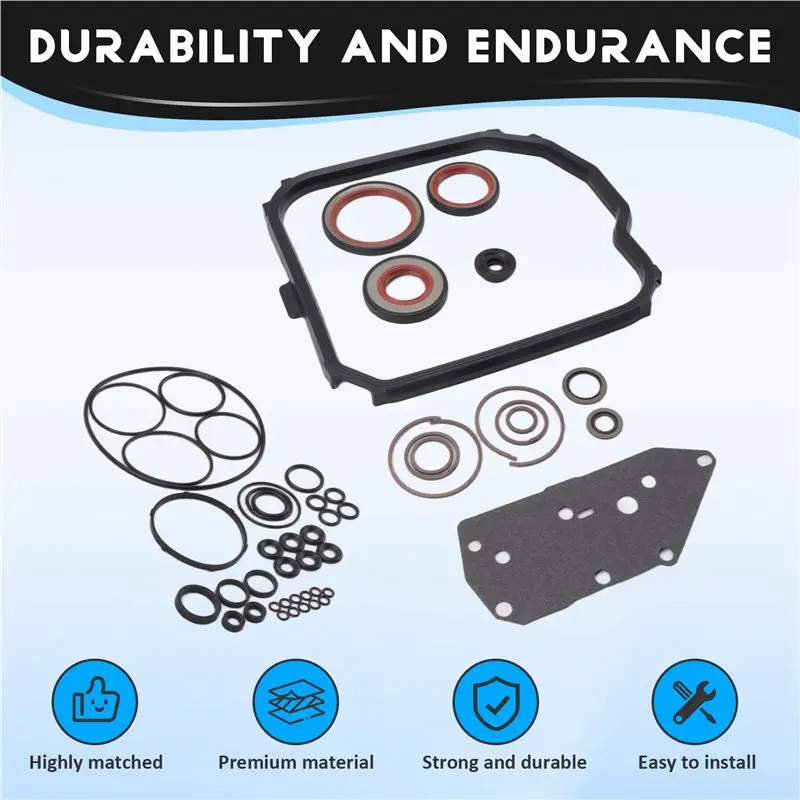 A22E-K155900A 155400 DPO AL4 Auto Transmission Master Overhaul Repair Kits Half Shaft Oil Seal For Citroen view 3