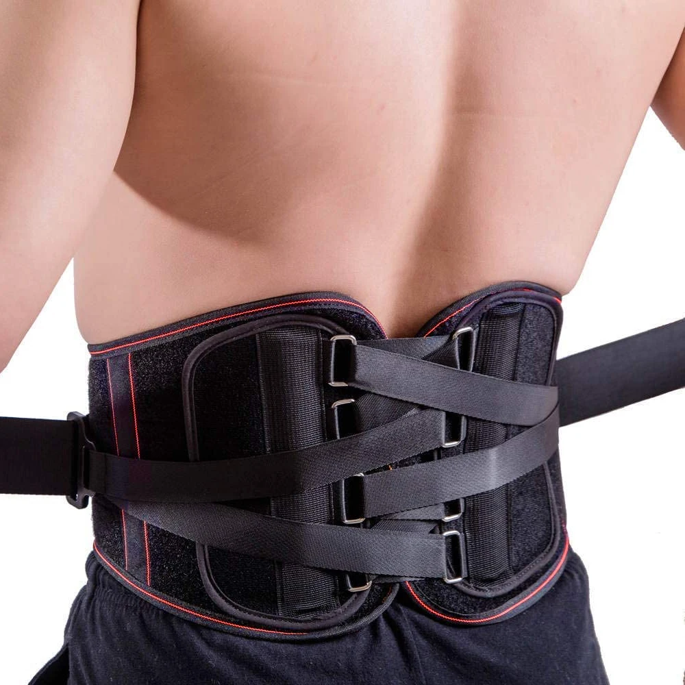 

Lower Back Brace Pain Relief,Lumbar Support Belt,Adjustable Waist Strap for Sciatica,Spinal Stenosis,Scoliosis or Herniated Disc