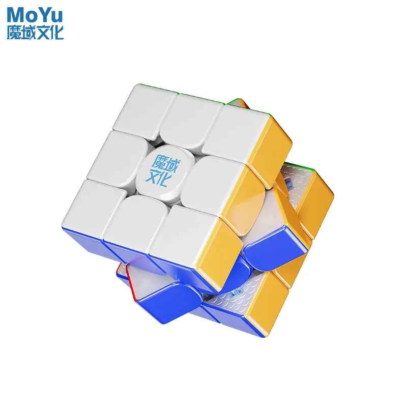 MoYu Super WeiLong V2 Magnetyczna Kostka Magiczna Maglev Ball Core UV 3x3 Puzzle Edukacyjne Zabawki Weilong V2M Fidget Toys