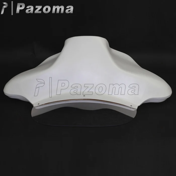 Detachable Bag Headlight Fairing 6x9 Speaker for Harley Touring Road King