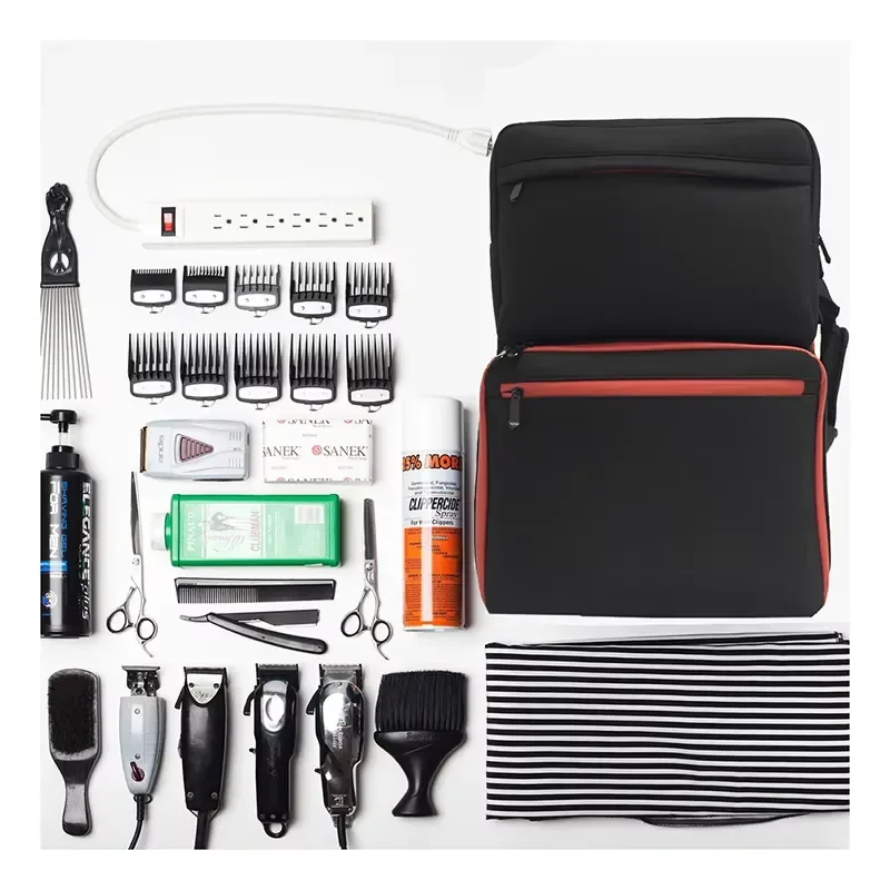 Barber Backpack Tool Bag with USB Charging Port for Professional Salon Hair Tools Hairdressing Bag Multi-compartment Tool Bag