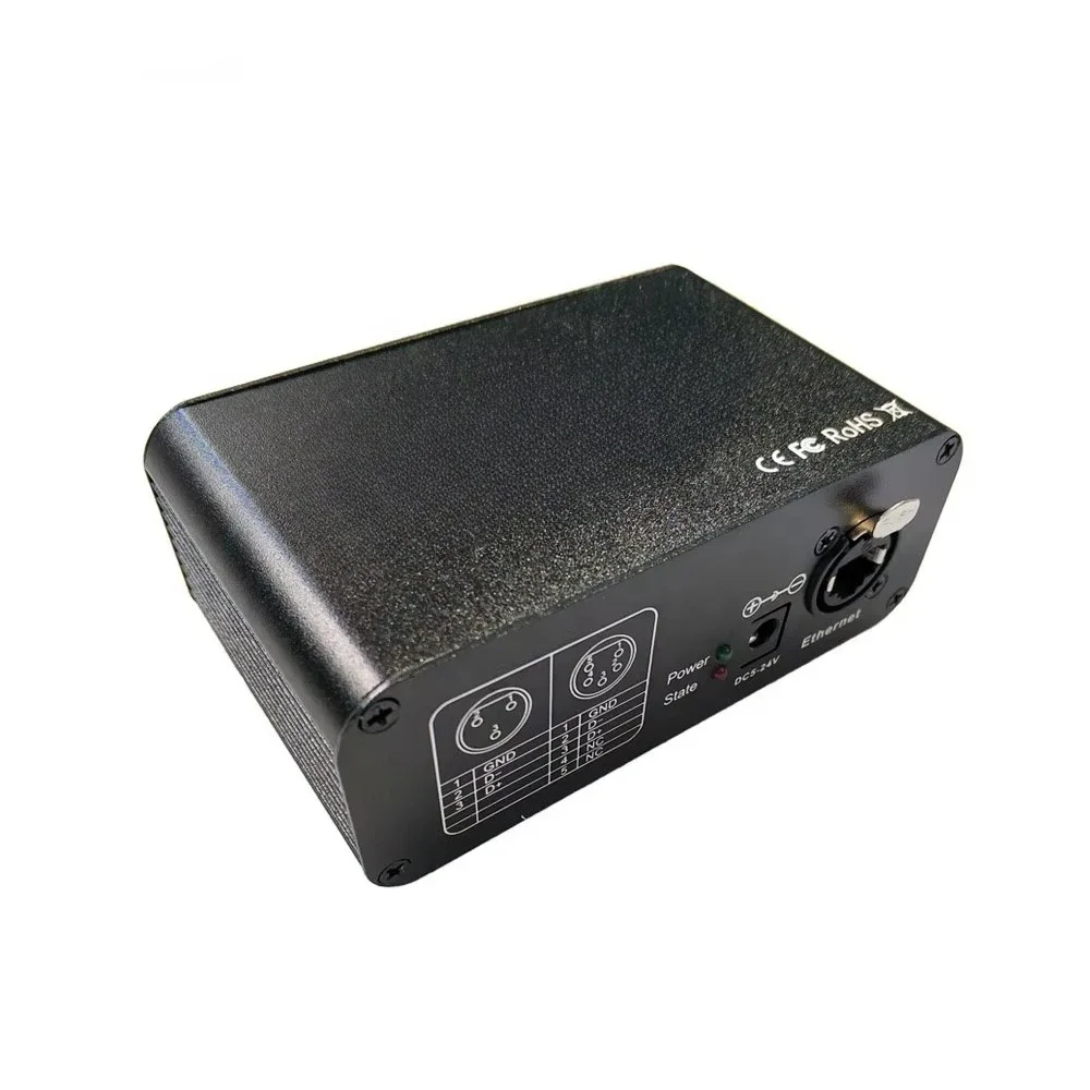 Light Emitting Diode Dimmer Manual Switching Ethernet Artnet DMX 4 Universe Light Emitting Diode Controller