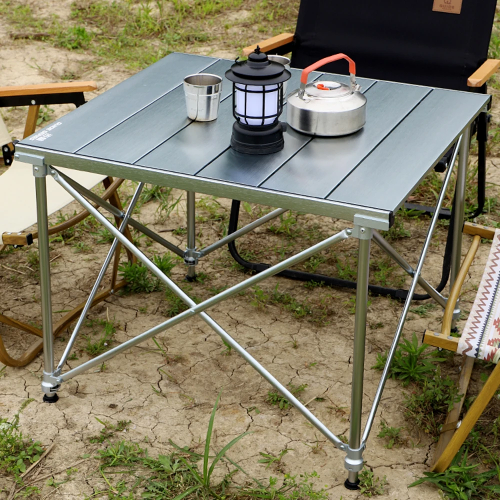 Portable Folding Table Aluminum Alloy Outdoor Camping Picnic Lightweight Grill Table Mesa Pegables Portátil Camping Equipment