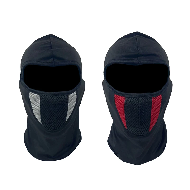 Breathable Balaclava Motorcycle Full Face Mask Motorbike Cycling Bike Mask Motocross Helmet Hood Moto Riding Neck Face Mask