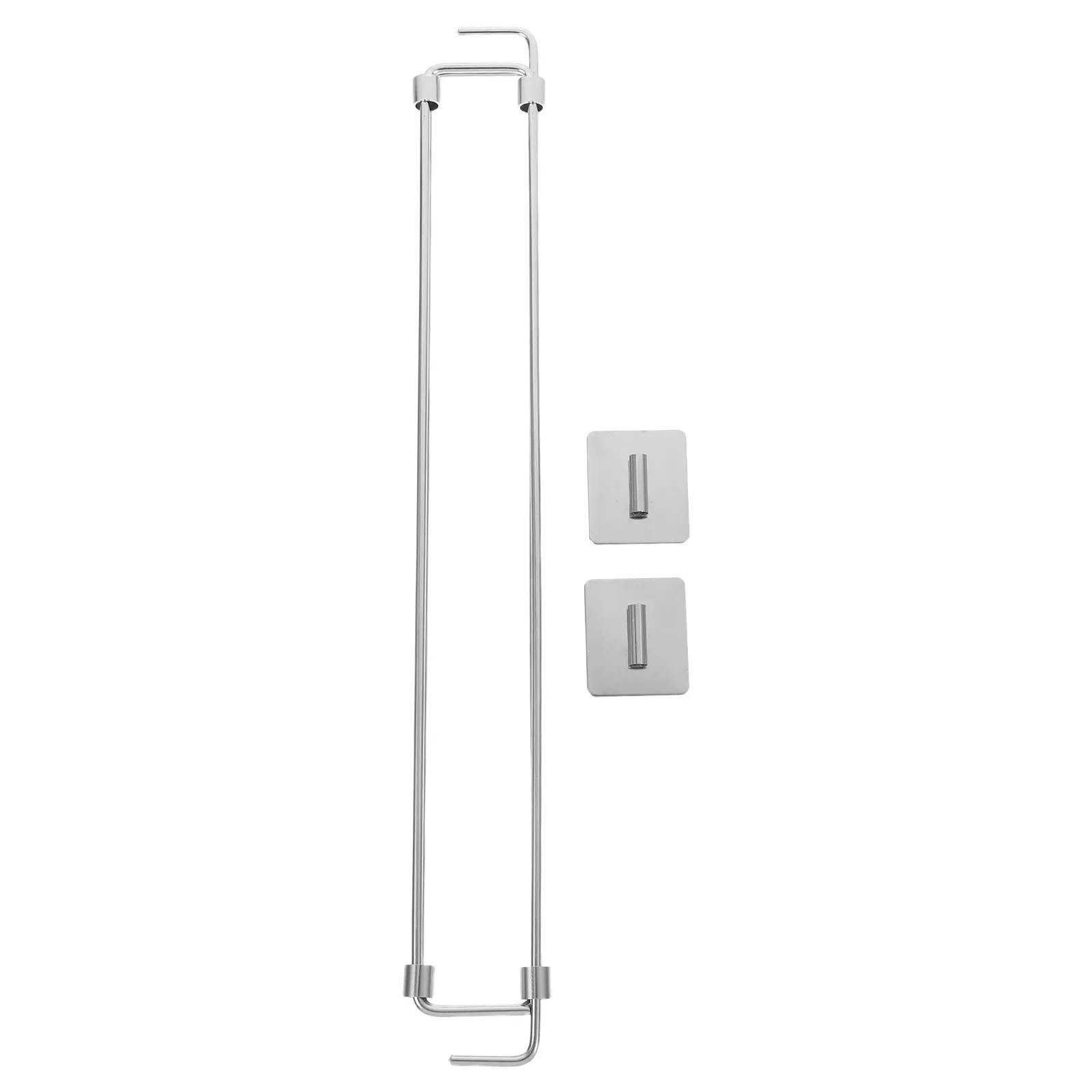 Stainless Steel Rv Refrigerator Tension Rods Adjustable Telescopic Fridge Stabilizer Bars for Travel Trailers Interior Storage