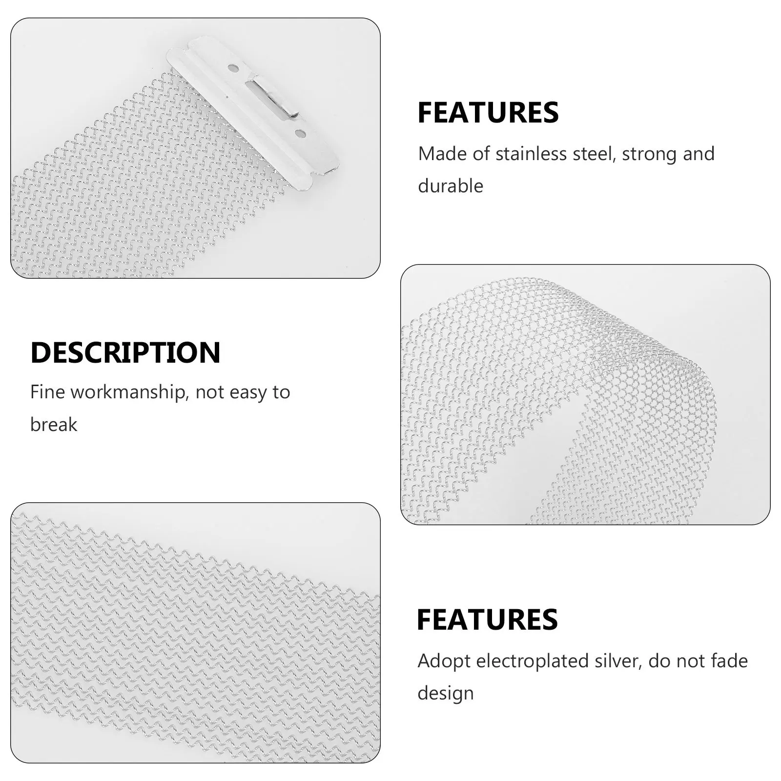 

Snare Belt Replacement Durable 14-Inch Stainless Steel Snare Drum Wire Practical Instrument Accessory Percussion String Belt