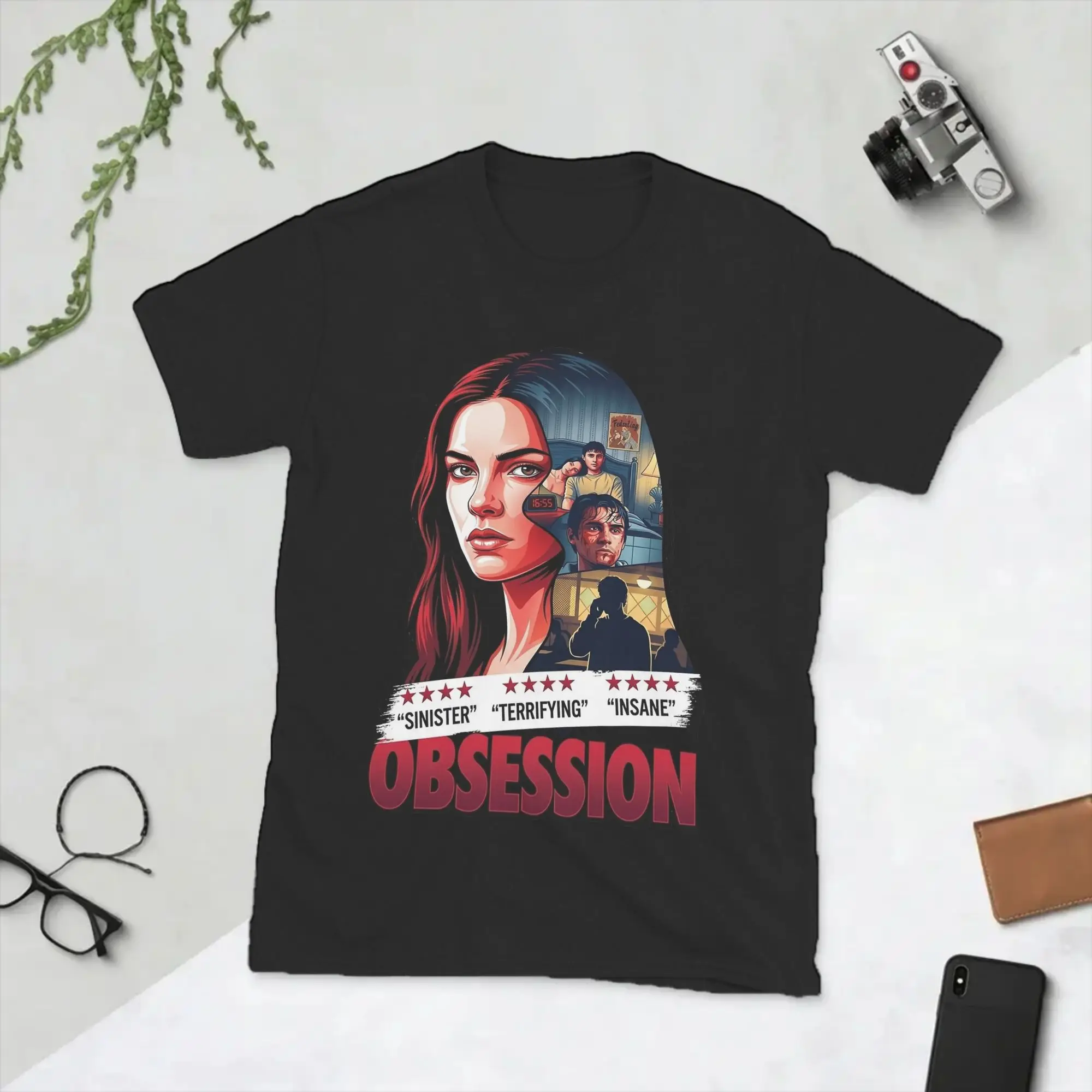 T-shirt Obsession Movie 2026 pour hommes, en coton, nouveauté, col rond, manches courtes, vêtements d'été