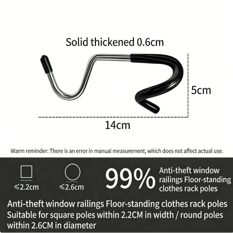 Stainless Steel Light Stand Holder Hooks Portable Tent Pole Lamp Hanger Hunting Fishing Lantern Hanger No-drill balcony hooks - view 6