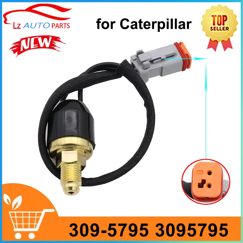 

Engine Pressure Switch Sensor 309-5795 3095795 for Caterpillar Cat Excavator Parts Fits 345B II 313B 345C 345D 349D 349D2 L VG