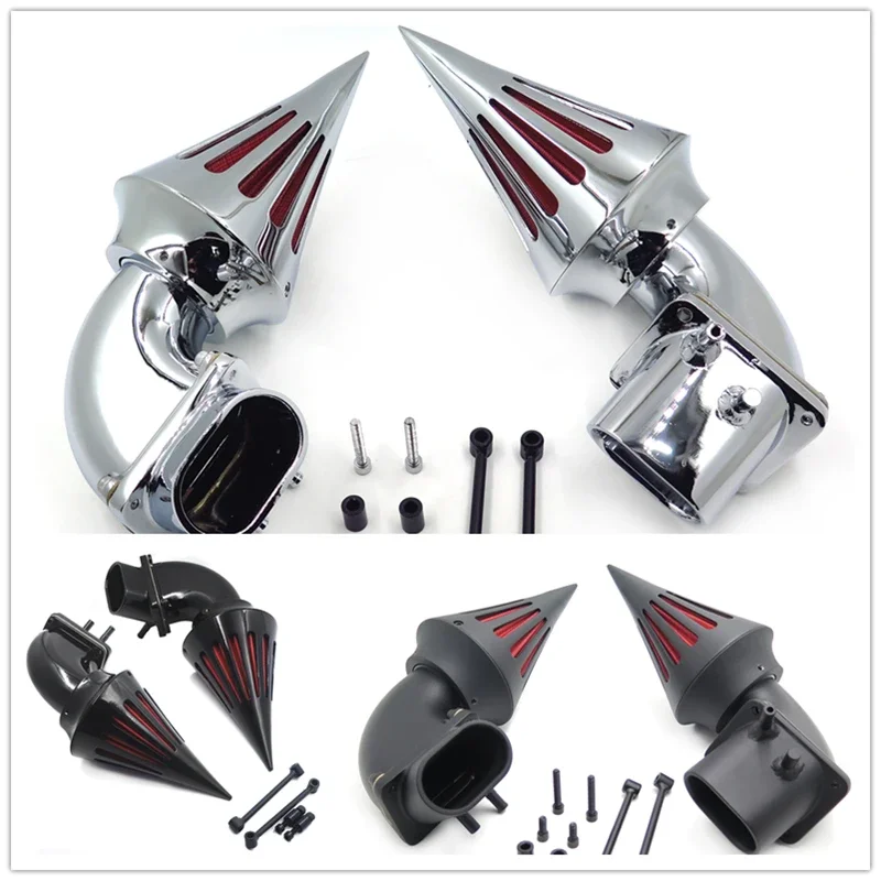 

Motorcycel Billet Aluminum Cone Spike Air Cleaner Kit Intake Filter For Suzuki Boulevard M109 (All Year)