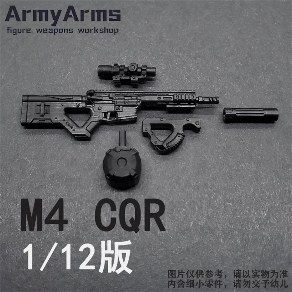 Snail ArmyArms 1/12 Doll Toy Soldier About 6.5cm M4 CQR Rifle Not Launch Equipment Gift Model In Stock