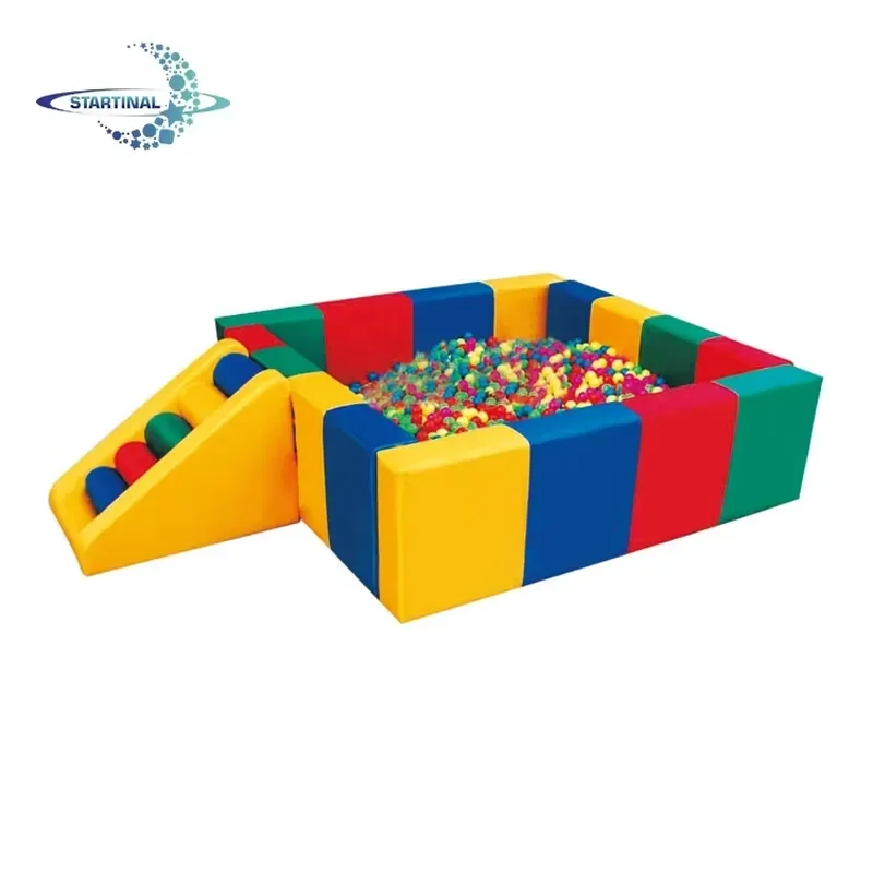 Environmentally friendly square combination soft play children's plastic indoor ball pool