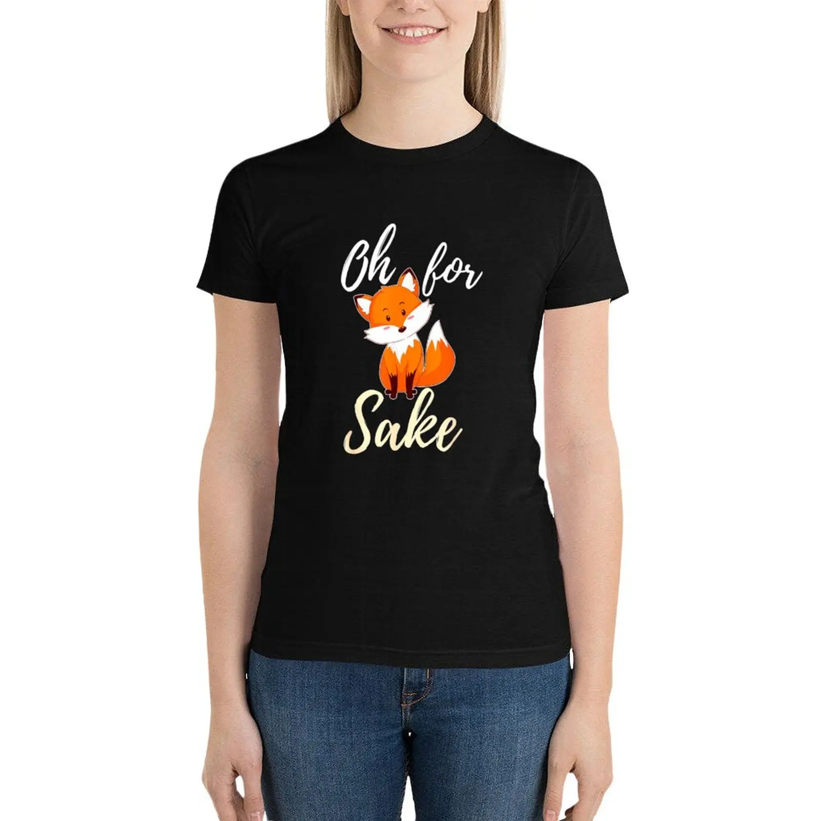 

Oh for fox sake T-Shirt vintage clothes tops Blouse Women's clothing